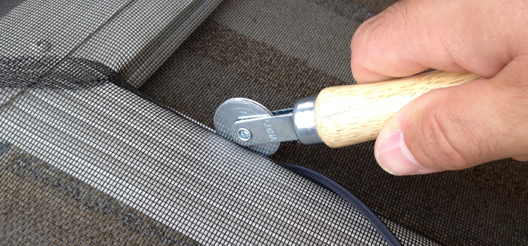 metal screen door repair in Larkspur
